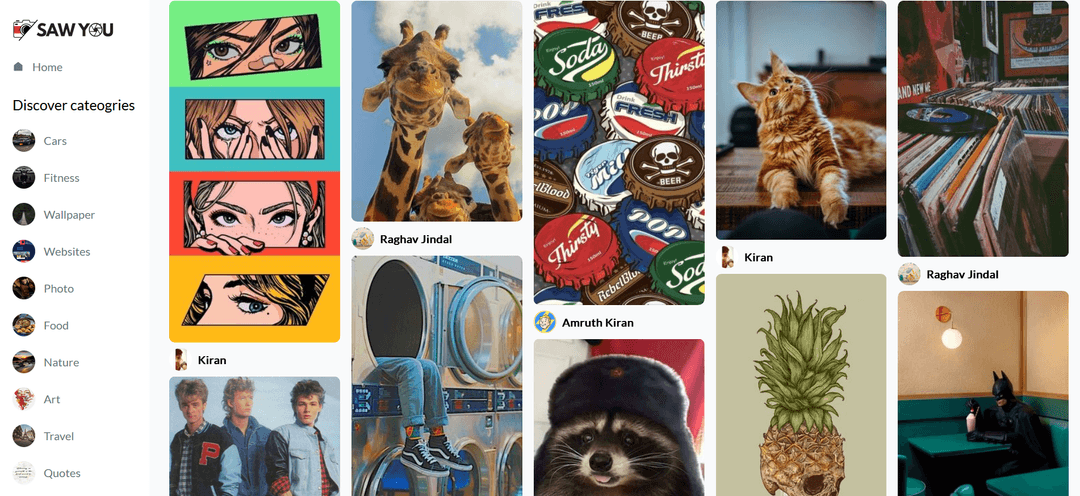 SawYou - Personal Project